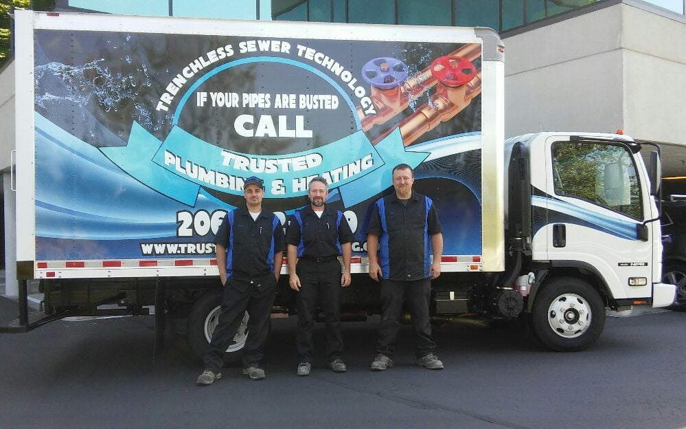 trusted-plumber-team-truck trusted
