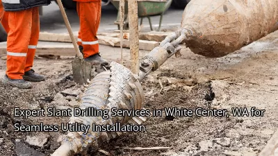 Expert Slant Drilling Services in White Center, WA for Seamless Utility Installation Expert Slant Drilling Services in White Center, WA for Seamless Utility Installation