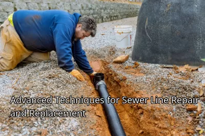 Advanced Techniques for Sewer Line Repair and Replacement