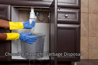 Choosing the Right Garbage Disposal