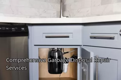 Comprehensive Garbage Disposal Repair Services