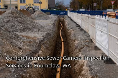 Comprehensive Sewer Camera Inspection Services in Enumclaw, WA Comprehensive Sewer Camera Inspection Services in Enumclaw, WA