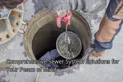 Comprehensive Sewer System Solutions for Your Peace of Mind Comprehensive Sewer System Solutions for Your Peace of Mind