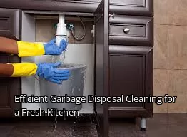 Efficient Garbage Disposal Cleaning for a Fresh Kitchen