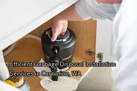 Efficient Garbage Disposal Installation Services in Carnation, WA Efficient Garbage Disposal Installation Services in Carnation, WA