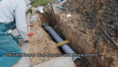 Efficient Sewer Line Repairs and Replacement