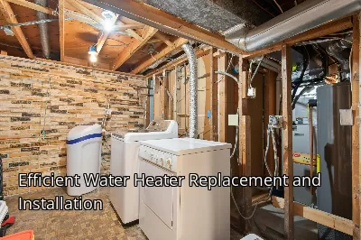 Efficient Water Heater Replacement and Installation