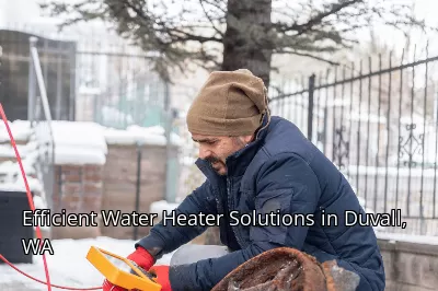 Efficient Water Heater Solutions in Duvall, WA