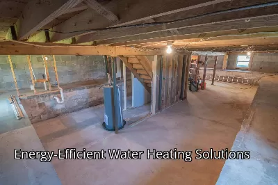 Energy-Efficient Water Heating Solutions
