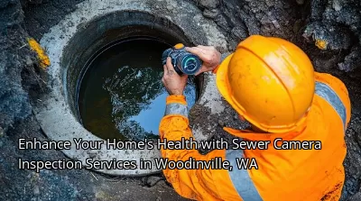 Enhance Your Home's Health with Sewer Camera Inspection Services in Woodinville, WA Enhance Your Home's Health with Sewer Camera Inspection Services in Woodinville, WA