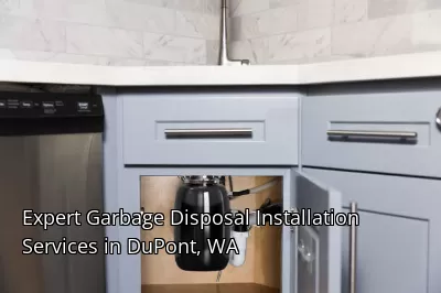 Expert Garbage Disposal Installation Services in DuPont, WA