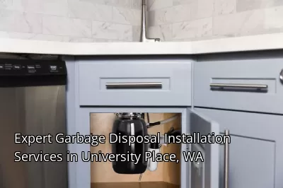 Expert Garbage Disposal Installation Services in University Place, WA