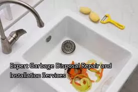 Expert Garbage Disposal Repair and Installation Services