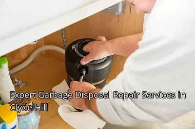 Expert Garbage Disposal Repair Services in Clyde Hill