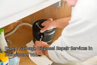 Expert Garbage Disposal Repair Services in Steilacoom, WA