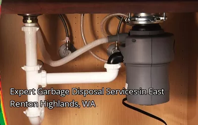 Expert Garbage Disposal Services in East Renton Highlands, WA