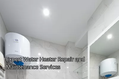 Expert Water Heater Repair and Maintenance Services
