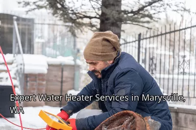 Expert Water Heater Services in Marysville, WA