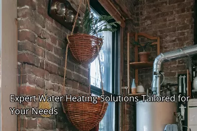 Expert Water Heating Solutions Tailored for Your Needs