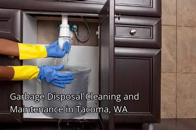 Garbage Disposal Cleaning and Maintenance in Tacoma, WA