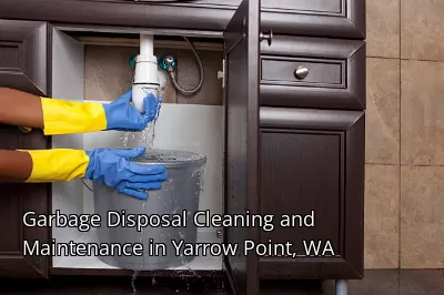 Garbage Disposal Cleaning and Maintenance in Yarrow Point, WA