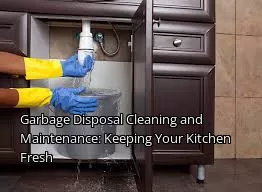 Garbage Disposal Cleaning and Maintenance: Keeping Your Kitchen Fresh