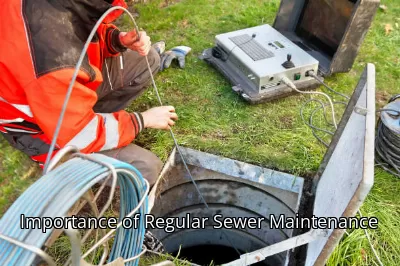 Importance of Regular Sewer Maintenance