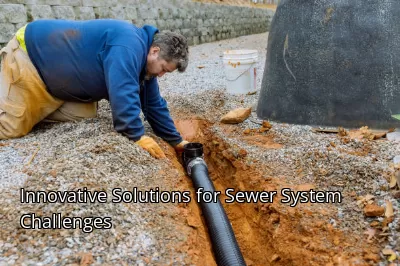 Innovative Solutions for Sewer System Challenges Innovative Solutions for Sewer System Challenges