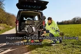 Inspection Checklist and Reporting: Ensuring Thorough Evaluations Inspection Checklist and Reporting: Ensuring Thorough Evaluations