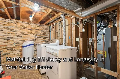 Maintaining Efficiency and Longevity in Your Water Heater