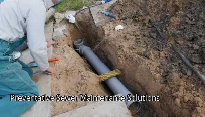 Preventative Sewer Maintenance Solutions Preventative Sewer Maintenance Solutions