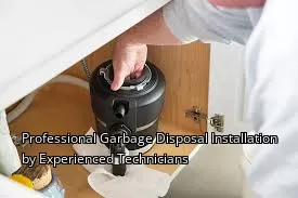 Professional Garbage Disposal Installation by Experienced Technicians