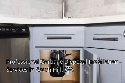 Professional Garbage Disposal Installation Services in South Hill, WA