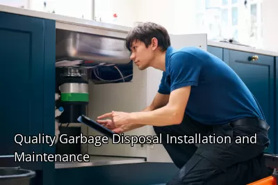 Quality Garbage Disposal Installation and Maintenance