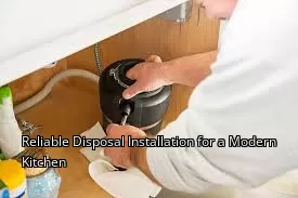 Reliable Disposal Installation for a Modern Kitchen