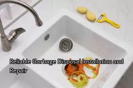 Reliable Garbage Disposal Installation and Repair