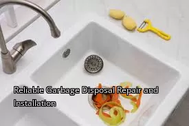Reliable Garbage Disposal Repair and Installation