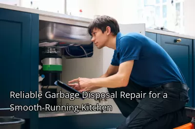 Reliable Garbage Disposal Repair for a Smooth-Running Kitchen