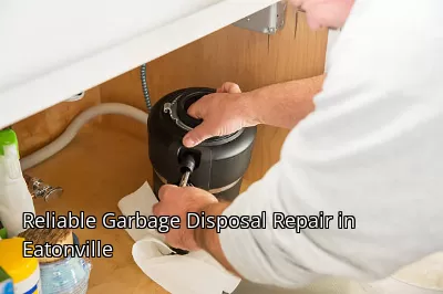 Reliable Garbage Disposal Repair in Eatonville
