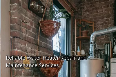 Reliable Water Heater Repair and Maintenance Services