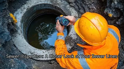 Sewer Inspection: A Closer Look at Your Sewer Lines