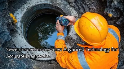 Sewer Inspection Services: Advanced Technology for Accurate Diagnostics Sewer Inspection Services: Advanced Technology for Accurate Diagnostics