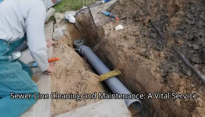 Sewer Line Cleaning and Maintenance: A Vital Service Sewer Line Cleaning and Maintenance: A Vital Service