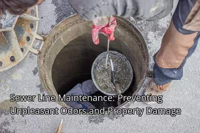 Sewer Line Maintenance: Preventing Unpleasant Odors and Property Damage Sewer Line Maintenance: Preventing Unpleasant Odors and Property Damage