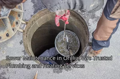 Sewer Maintenance in Orillia, WA: Trusted Plumbing and Heating Services Sewer Maintenance in Orillia, WA: Trusted Plumbing and Heating Services