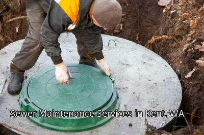 Sewer Maintenance Services in Kent, WA