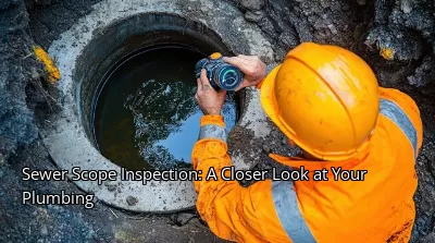 Sewer Scope Inspection: A Closer Look at Your Plumbing