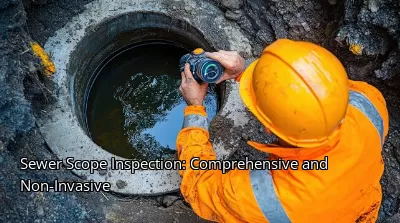 Sewer Scope Inspection: Comprehensive and Non-Invasive Sewer Scope Inspection: Comprehensive and Non-Invasive