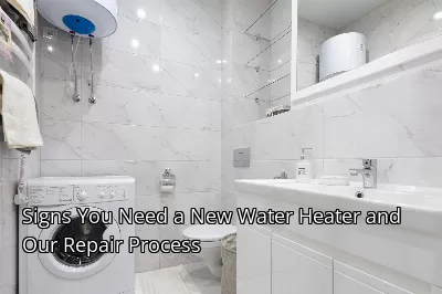 Signs You Need a New Water Heater and Our Repair Process