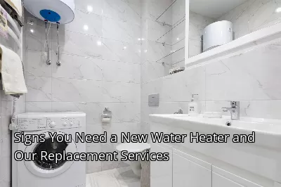 Signs You Need a New Water Heater and Our Replacement Services